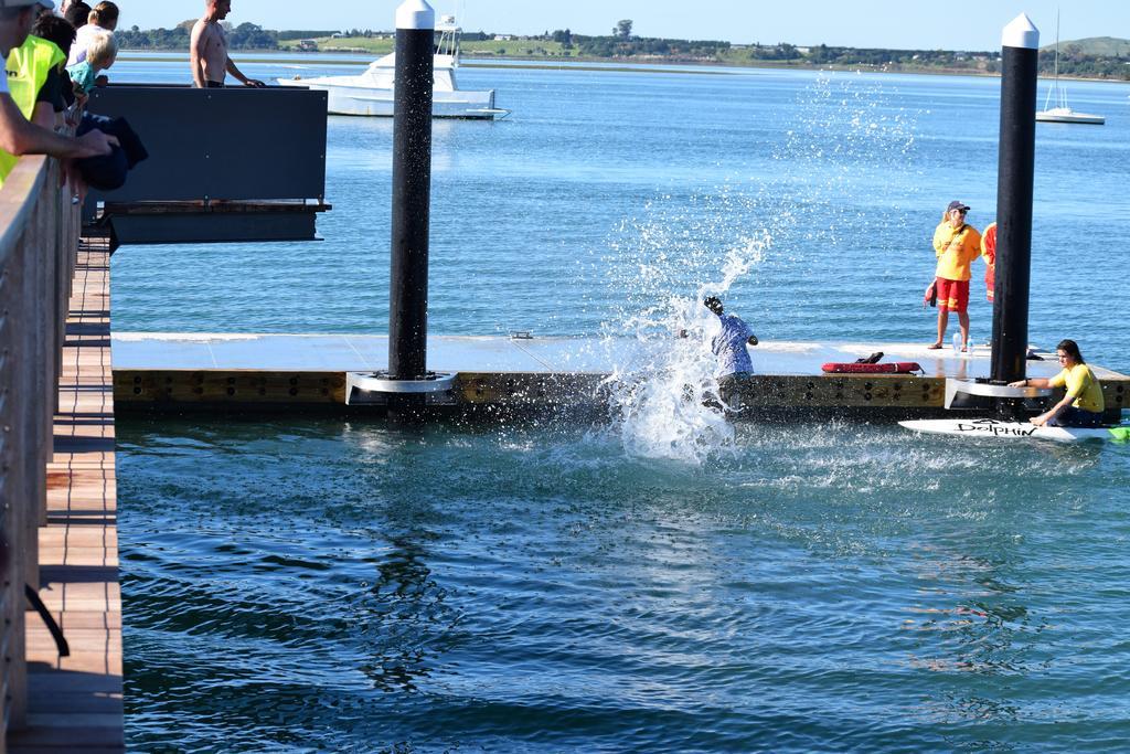 Hostel Harbourside City Backpackers Tauranga Exterior foto